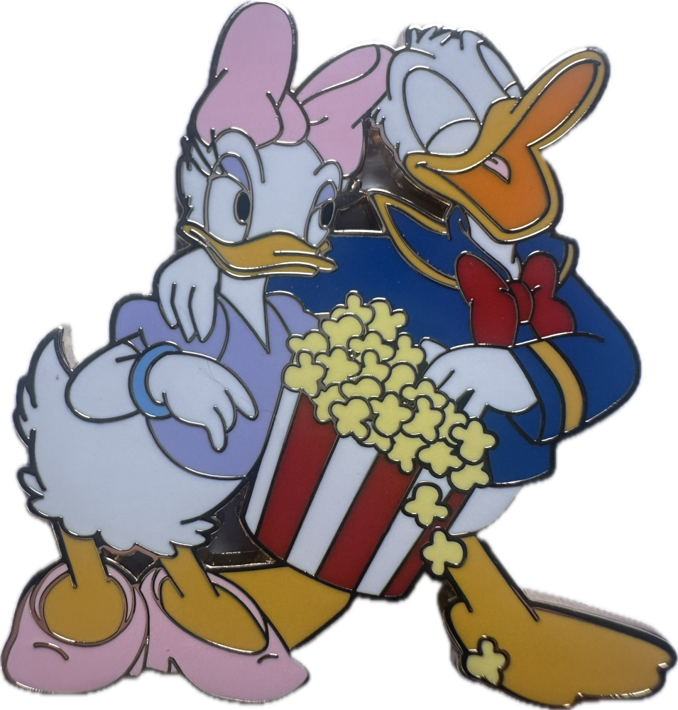 Popcorn Series - Donald and Daisy Duck | PIN 27984