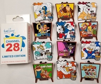 Channel 28 Limited Edition Mystery Pin Collection