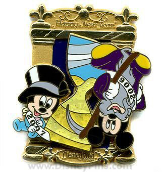 Disney HappyNewYear 2006 限定ピンバッジ LTD500 - メルカリ Disney