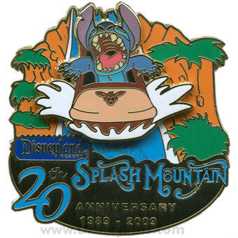 Celebrate the Mountains - Splash Mountain - Stitch ONLY