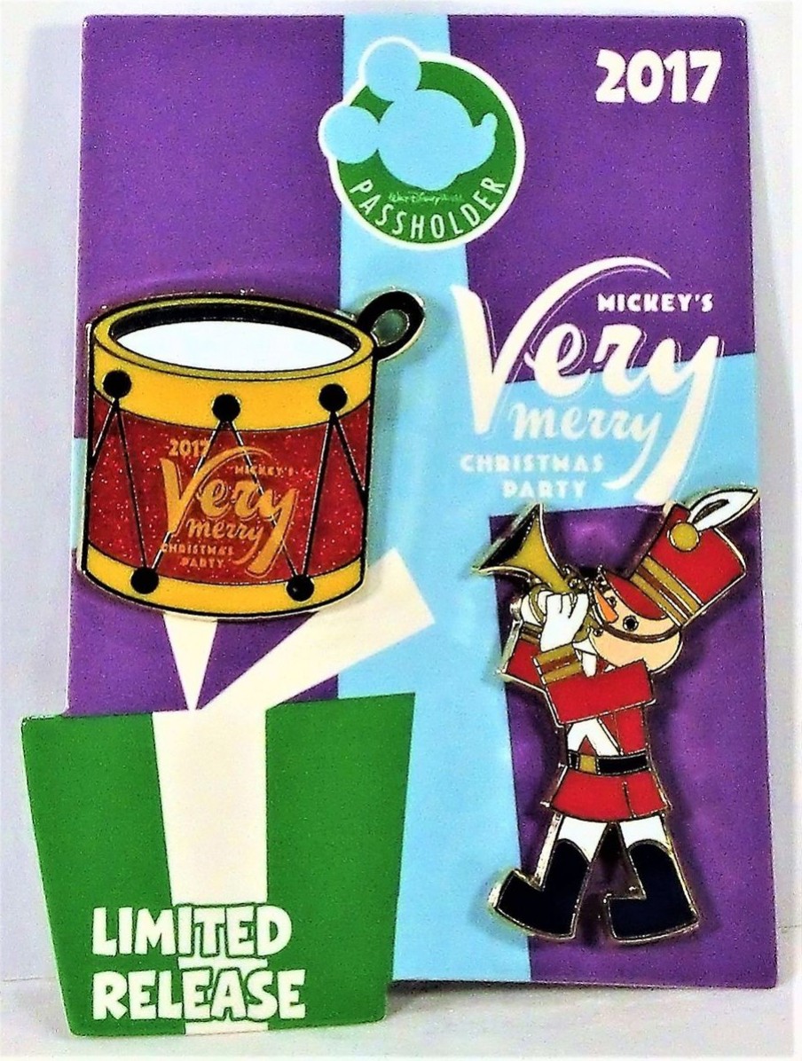 Toy Soldier and Ornament Pin Set