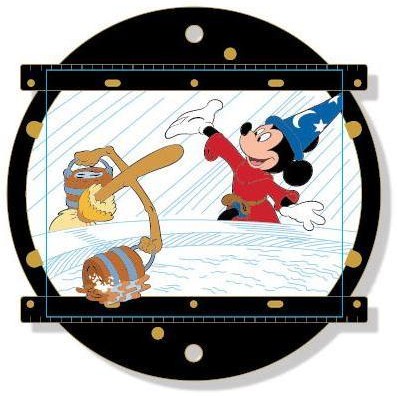 メリッサ・スーバー、【MICKEY'S BROOM DANCE】 Dance Series - Sorcerer Mickey and Broom | PIN 58763