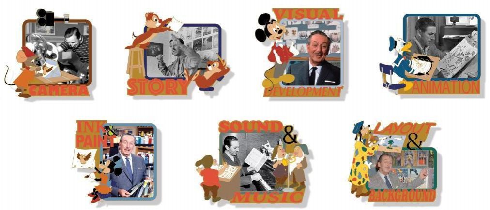 Walt Disney Animation Studio Departments Boxed Set - Walt Disney