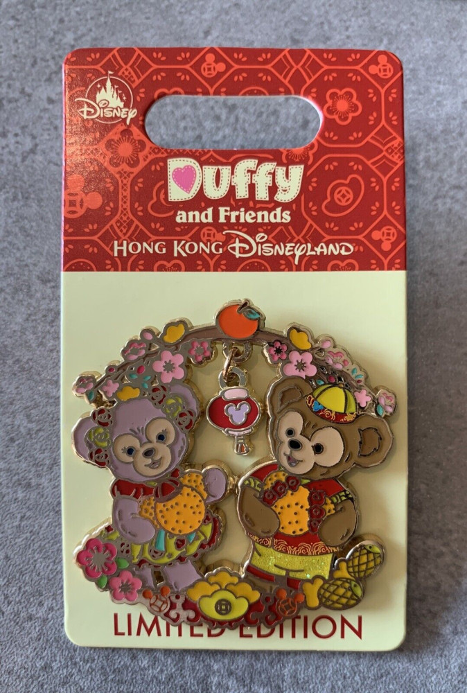 【海外Disney限定ピン】Duffy&ShellieMayピン　バッチ Chinese New Year - Duffy & ShellieMay | PIN 30293