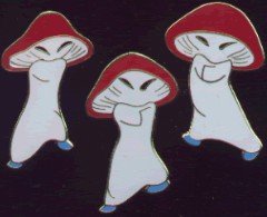 Fantasia Mushrooms Carded Set