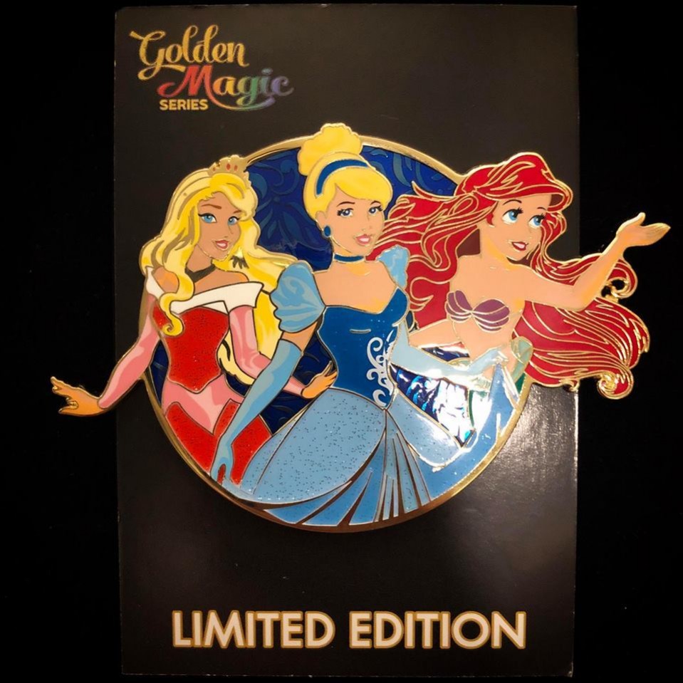ACME - Golden Magic Series - Aurora, Cinderella, and Ariel