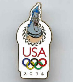 Olympics 2004 - USA Olympic Logo Disney Trading Pin Series | Pin & Pop