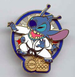 Olympics 2004 - Stitch Judo | PIN 7815