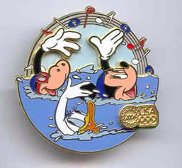 Olympics 2004 - Synchronized Swimming | PIN 6938