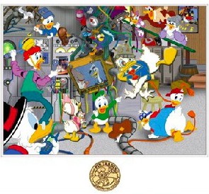Generations: Ducktales Framed Pin Set