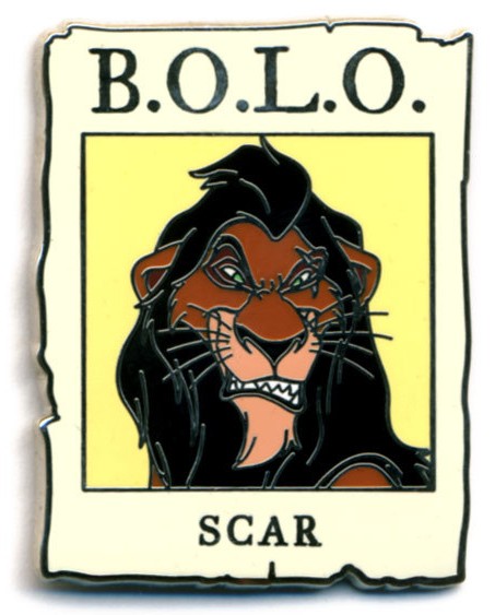 Cast Member - B.O.L.O. Mystery Set - #2 - Scar | PIN 24065