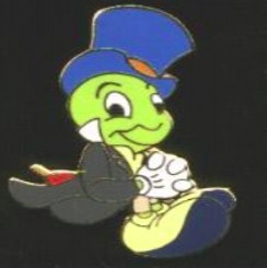 Mystery Pin Series 2001 - Jiminy Cricket Sitting | PIN 9425