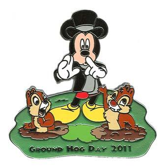 Groundhog Day - Mickey and Chip & Dale | PIN 31621