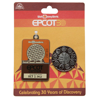 Walt Disney World Celebrating 30 Years of Discovery Epcot pin