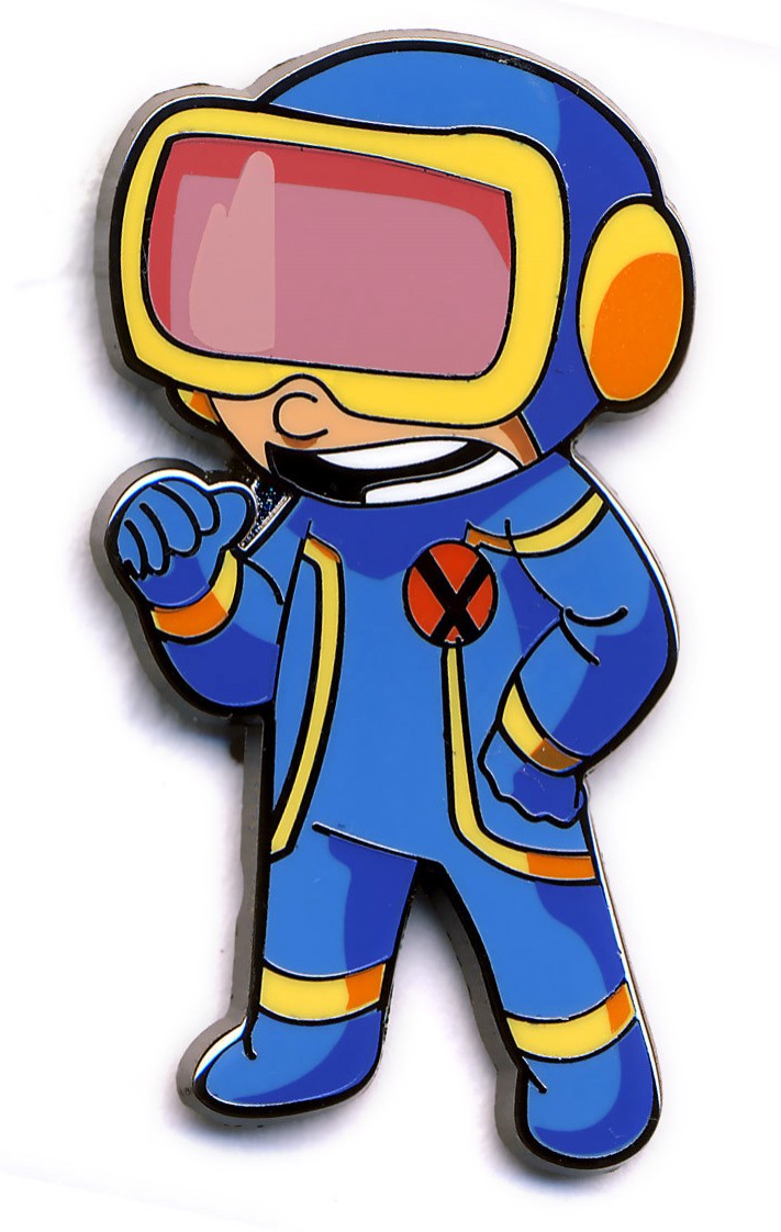 SDCC コミコン 限定　スコッティヤング ピンバッジ　ピンズ マーベル SDCC 2018 - Marvel Skottie Young - Cyclops | PIN 24343