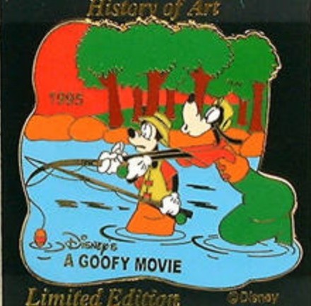 ディズニー ヒストリー オブ アート ピンバッジ　GOOFY MOVIE Marimo Craft (マリモクラフト) - History of Art Series - A Goofy