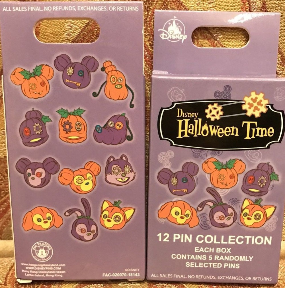 Halloween Time 2018 Mystery Pin Collection