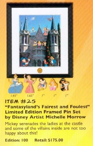 Fantasyland's Fairest and Foulest Framed Set