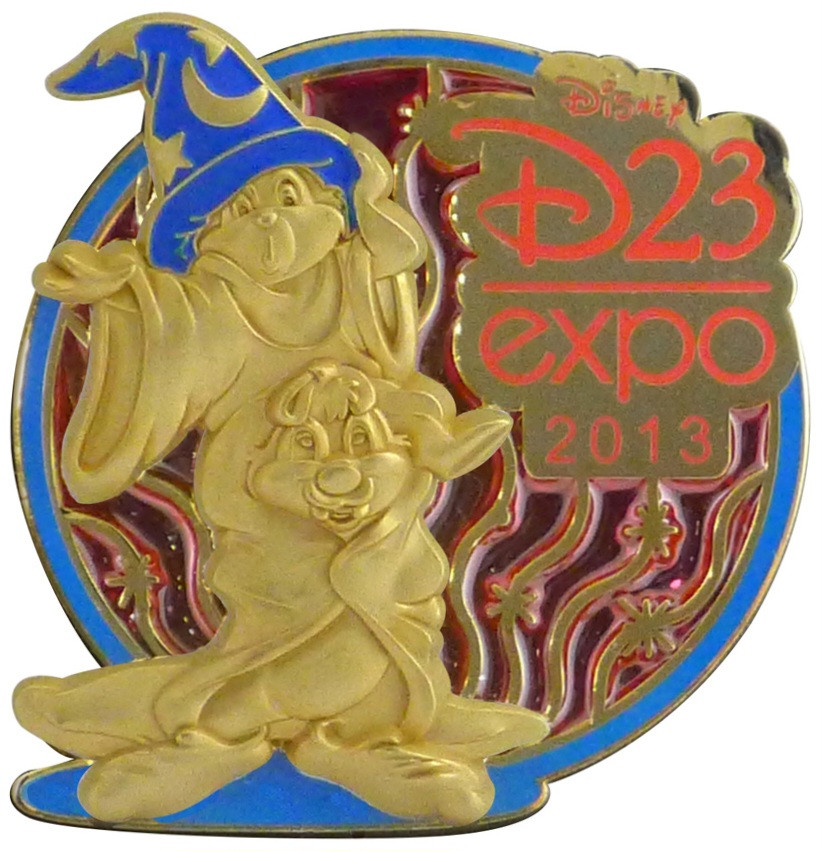 D23 Expo 2013: Stained Glass Sorcerer Collection Disney Trading