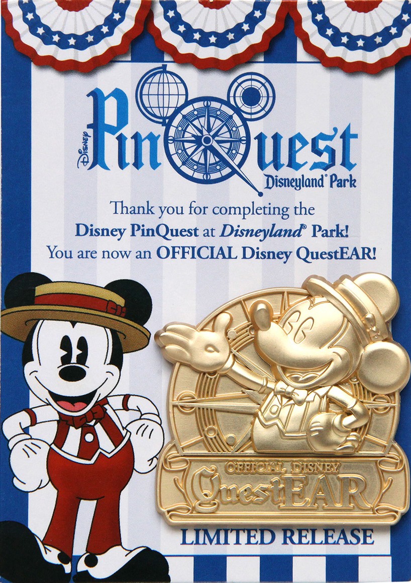 Disneyland PinQuest Scavenger Hunt