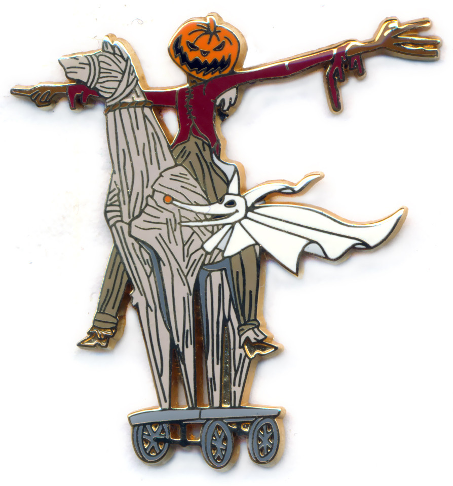 Mickey O'Lantern Mystery Set - Jack Skellington & Zero on a Horse