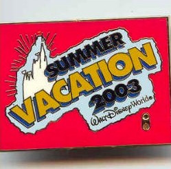 Disney Summer Vacation 2003 ピンバッジ Summer Vacation 2003 Disney Trading Pin Series | Pin & Pop