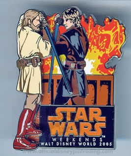 Star Wars Weekends 2005 - Anakin and Obi-Wan Kenobi | PIN 9811