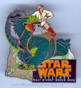 Star Wars Weekends 2005 - Obi-Wan riding a Boga | PIN 11058