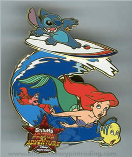 Stitch's Action Adventure - Voyage of the Little Mermaid | PIN 9883