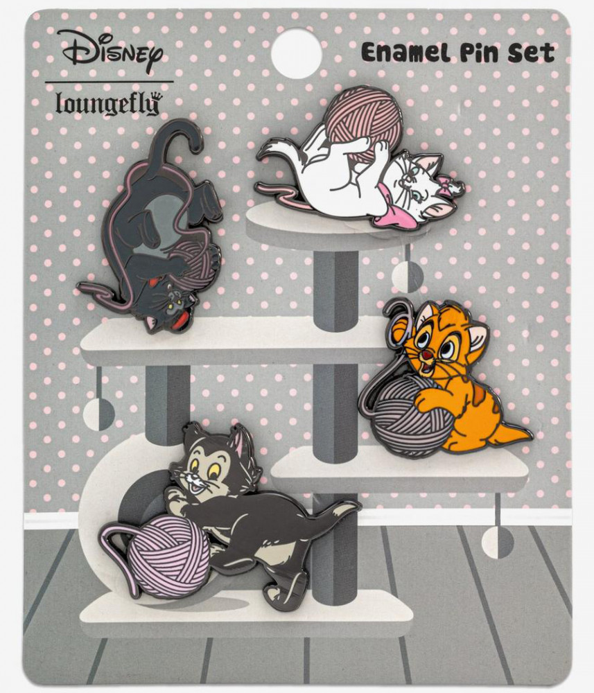 US.Disneyparks・Cats・PIN TRADING Pin Badge/ディズニー