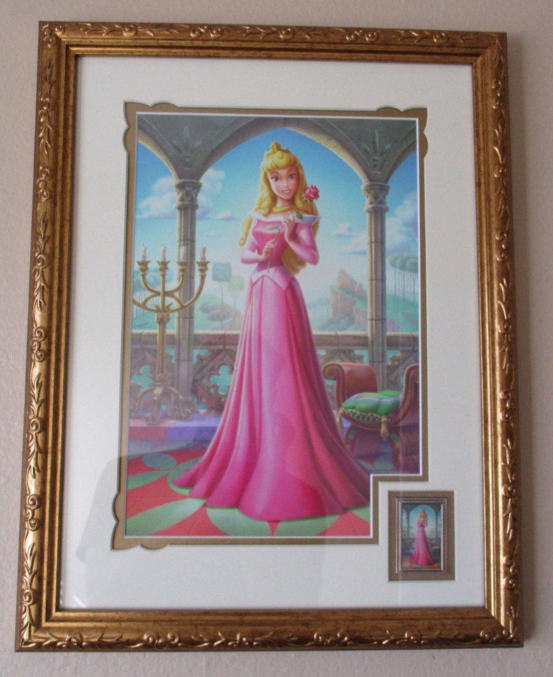 Princess Fairytale Hall Portraits - Aurora Artist Proof Framed Set