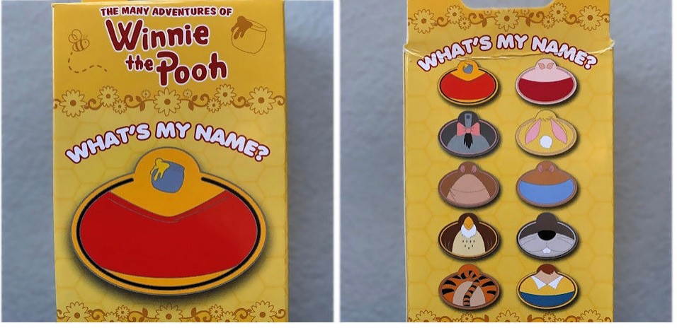 What's My Name? Badges Mystery Collection - Winnie the Pooh