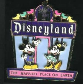 Mickey and Minnie with 1989 Marquee