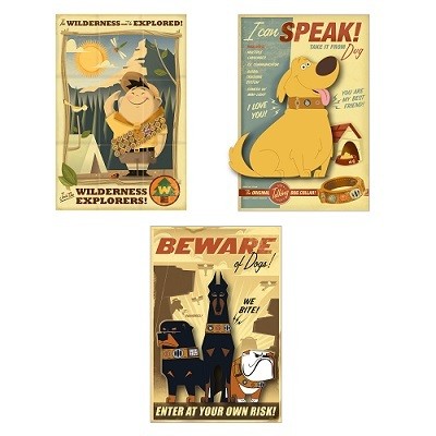 Celebrating 10 Years: Poster Mini Jumbo 3 Pin Box Set