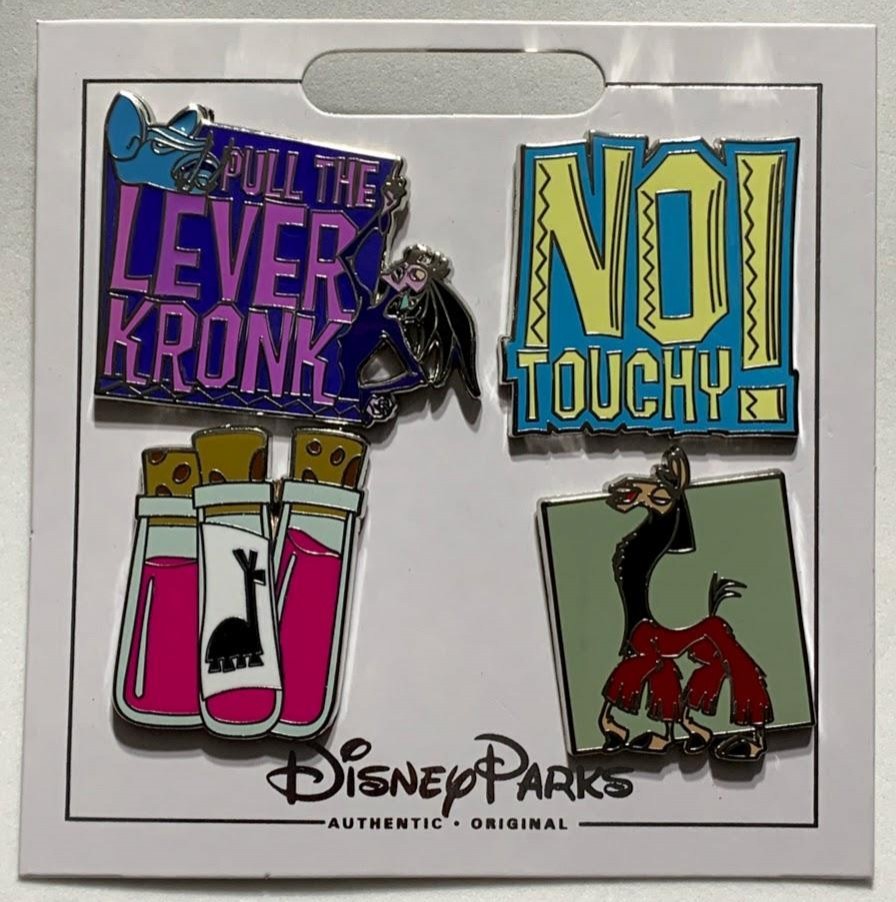 Emperor's New Groove 4-pin Set