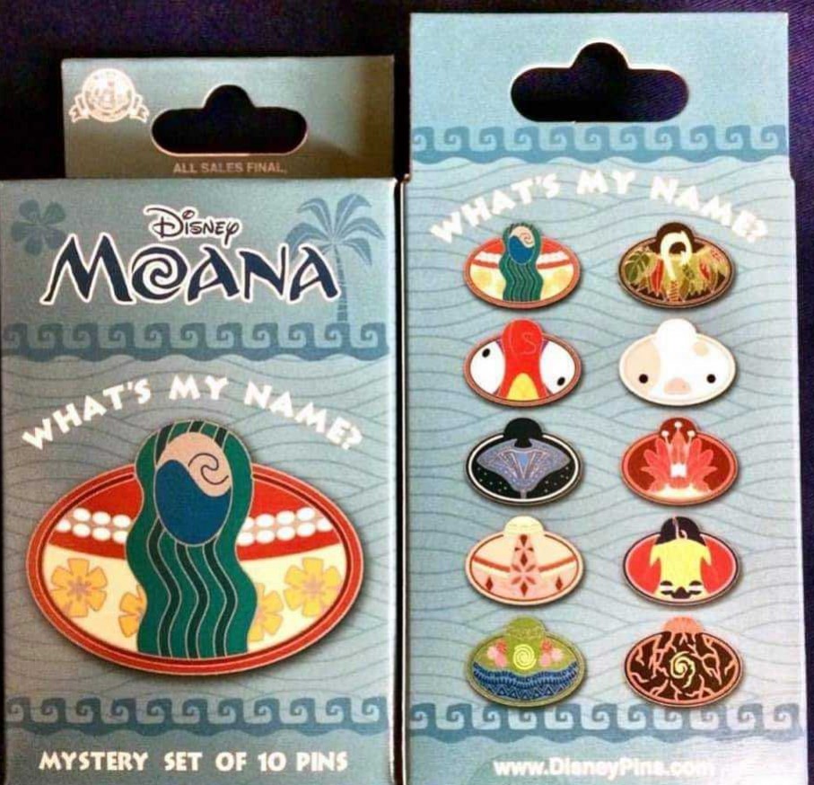 What's My Name? Badges Mystery Collection - Moana