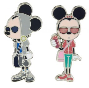 Minnie and Mickey Messenger Bag and Hoodie Set - Full Set
