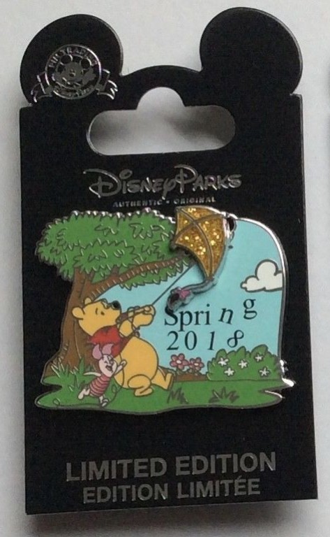 Spring Rides Disney Pin Disney Parks Seasons - Spring - Winnie the Pooh | PIN 14141