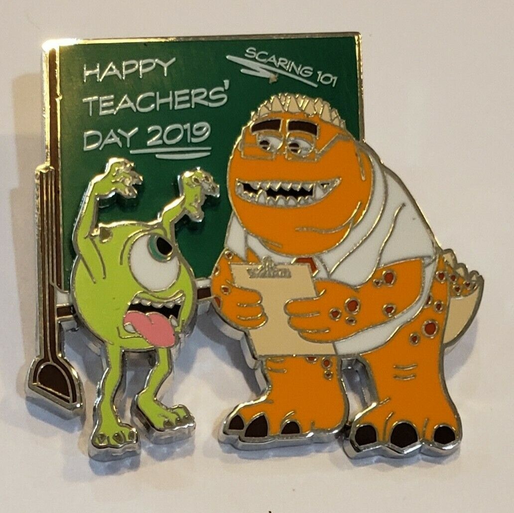 Teacher's Day - 2019 Mike Wazowski & teacher | PIN 12272