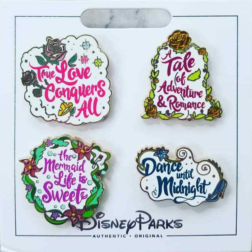 Princess Quotes (4 pin set)