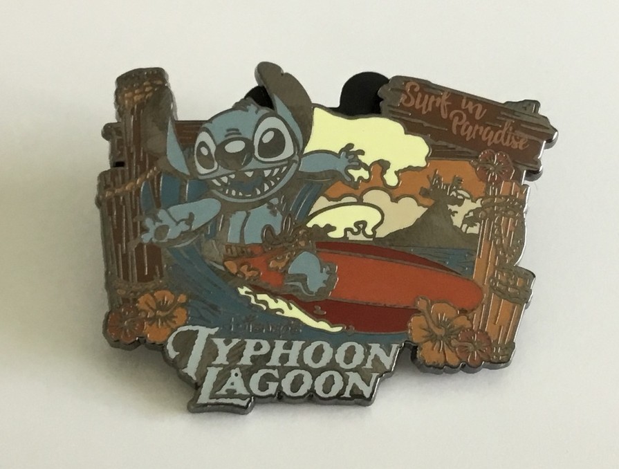 Typhoon Lagoon - Surf in Paradise Stitch | PIN 17747