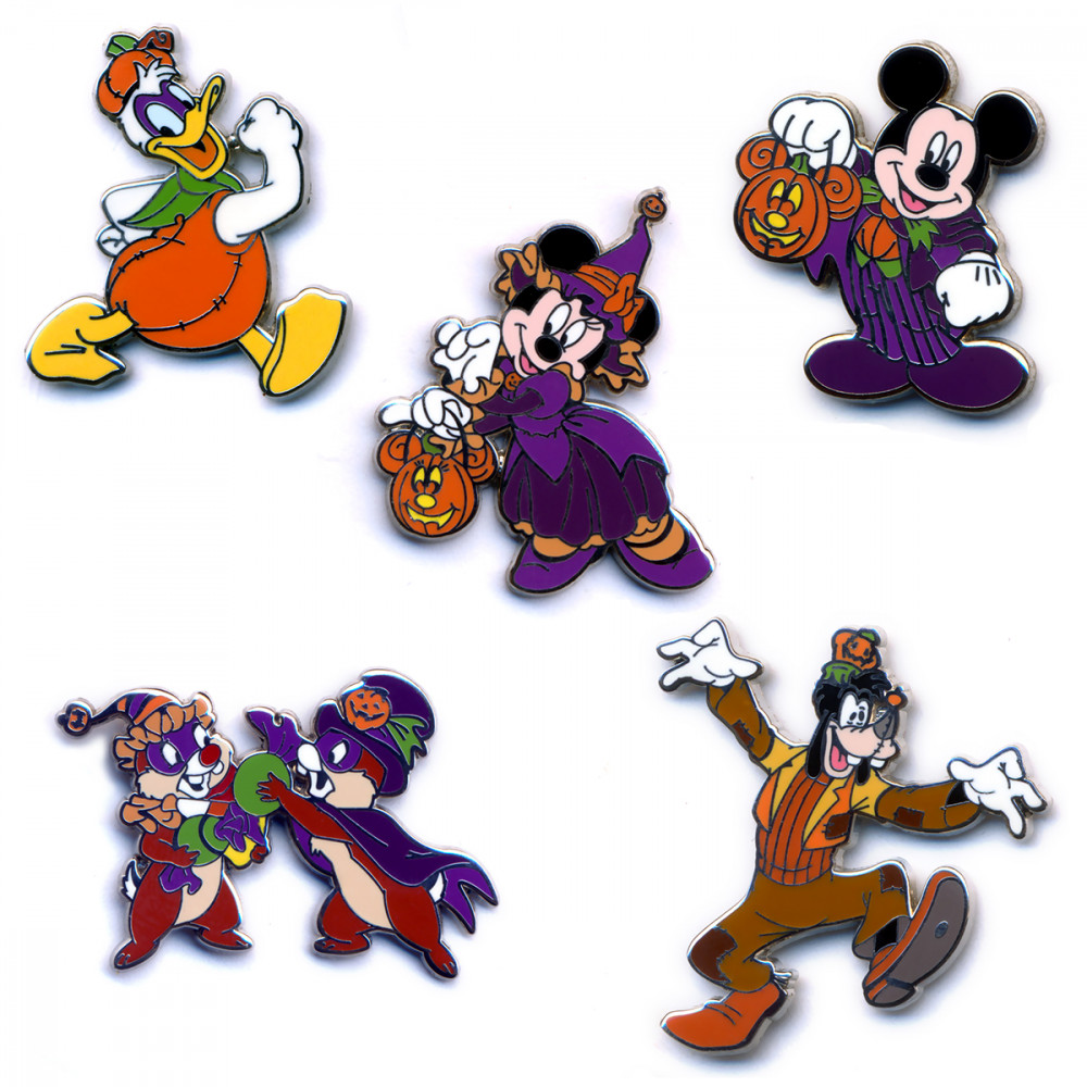 Halloween 2008 Box Set - Mickey Mouse, Minnie Mouse, Donald Duck