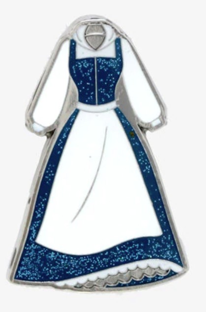 dress blue setup Oversized Blue Pinstripe Shirt Dress and Ruffle Skirt Setup Striped Shirt Blue / S