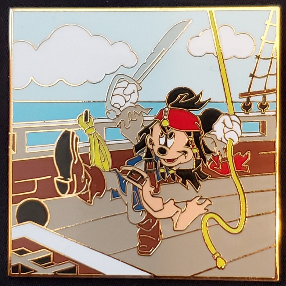 Mickey as Jack Sparrow