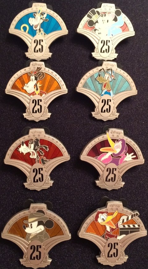 Mystery Pin Collection - Complete Set