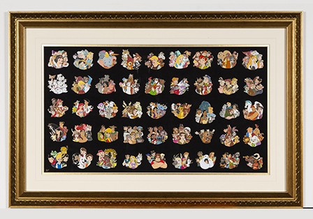 WDI Character Clusters - Character Clusters Artist Proof Framed