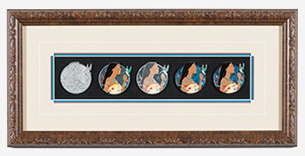 Heroine Profile - Pocahontas Pin Progression Artist Proof