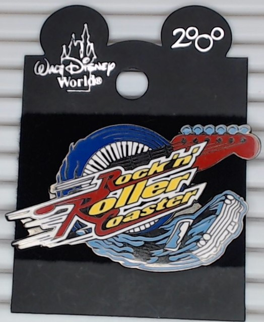Roller Coaster Ride Pin Rock 'n' Roller Coaster - WDW - Rock 'n' Roller Coaster | PIN 41249