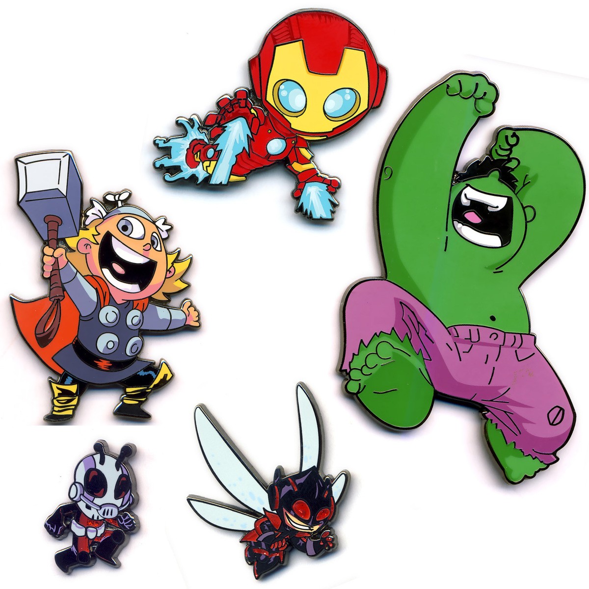 Avengers Pin Set - Full Set