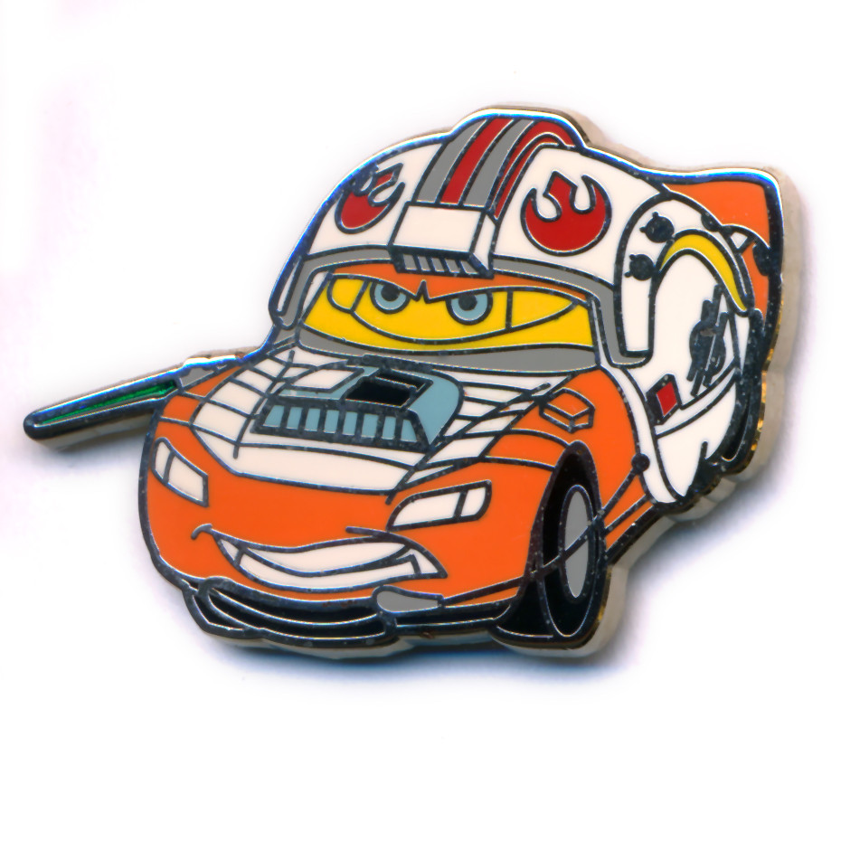 Pixar Cars as Star Wars Characters - Lightning McQueen as Luke